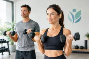 Entrenamiento antiaging para mujeres con fuerza